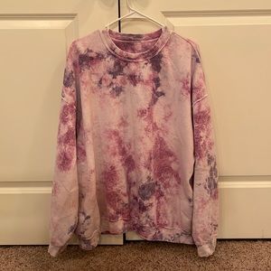 Urban Outfitters: Urban Renewal Recycled Tie-Dye Crew Neck Sweatshirt